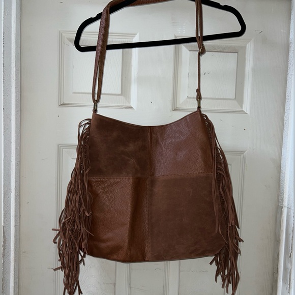T-Shirt & Jeans Suede with fringe Bags - Picture 3 of 5